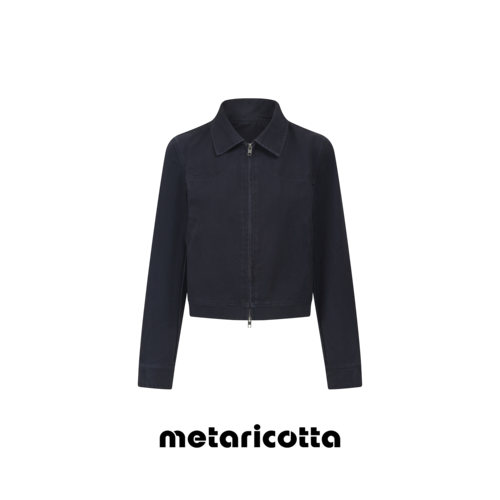 Metaricotta酵洗复古短款夹克