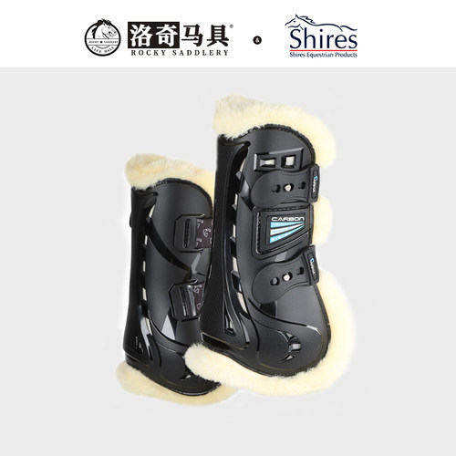 英国Shires马护腿马术运动障碍防磨护腿马术用品马匹装备8219043