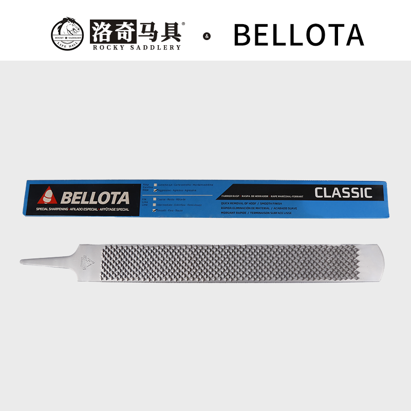 BELLOTA蹄锉马蹄锉刀修蹄挫大搓板钉蹄修蹄工具 洛奇马具8703021