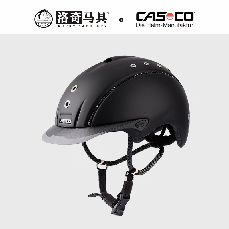 德国 Casco 马术头盔 男女 可调节 洛奇马具 8101183