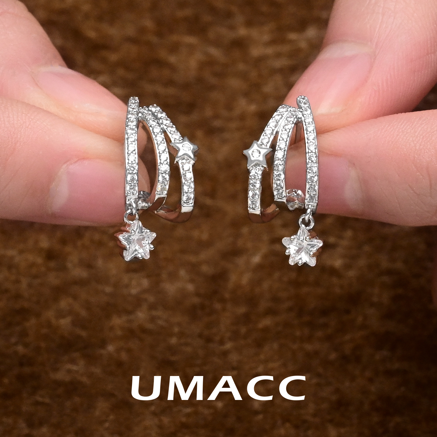 银色耳饰2025超火耳环轻奢高级感