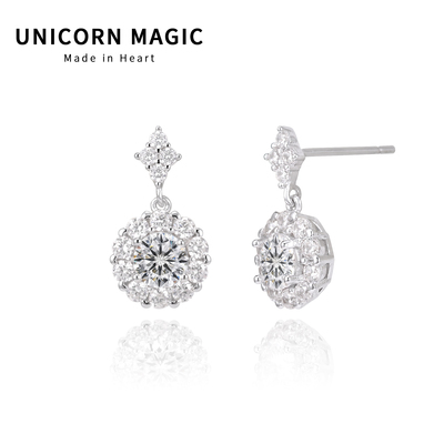 漂亮绝美耳环新娘纯银耳坠冷淡风