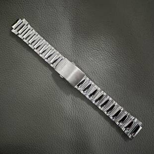 凸口 男 500表带2711实心钢带手表链配件 适配卡西欧EF