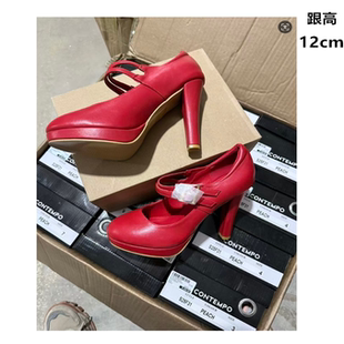 玛丽珍复古女鞋 单鞋 12cm 超高跟防水台圆头细跟浅口时尚 2025新款