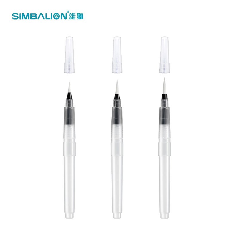 台湾雄狮大容量手绘画书法毛笔