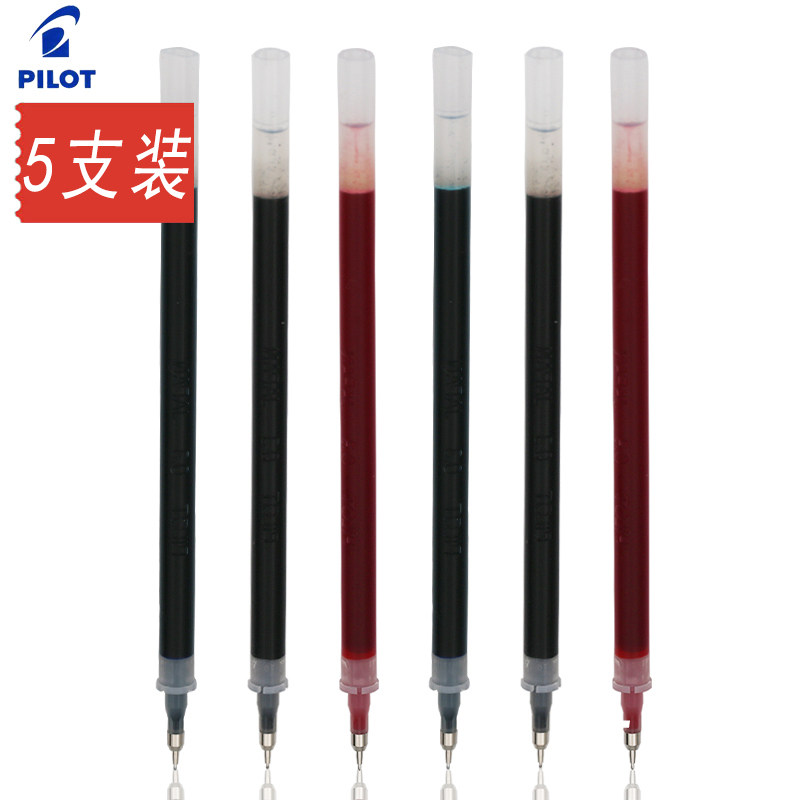 BLLH-20C4 수성 펜 교체 코어 HI-TEC-C 바늘 튜브 워터 펜 리필 빨간색 파란색 및 검정색 워터 펜 리필 0.4MM에 적합한 일본 PILOT BLS-HC4 중성 펜 리필 5팩