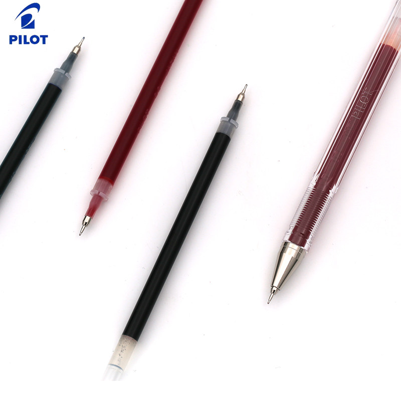 BLLH-20C4 수성 펜 교체 코어 HI-TEC-C 바늘 튜브 워터 펜 리필 빨간색 파란색 및 검정색 워터 펜 리필 0.4MM에 적합한 일본 PILOT BLS-HC4 중성 펜 리필 5팩