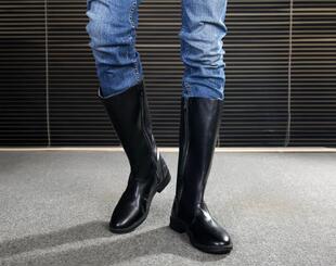 南昌起义靴子男孩老北京布鞋儿童圆口布鞋女平跟中跟布鞋