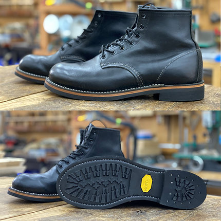 浦瑞浦斯VIBRAM#430大底更换后跟贴8111换底工装换底红翼维修