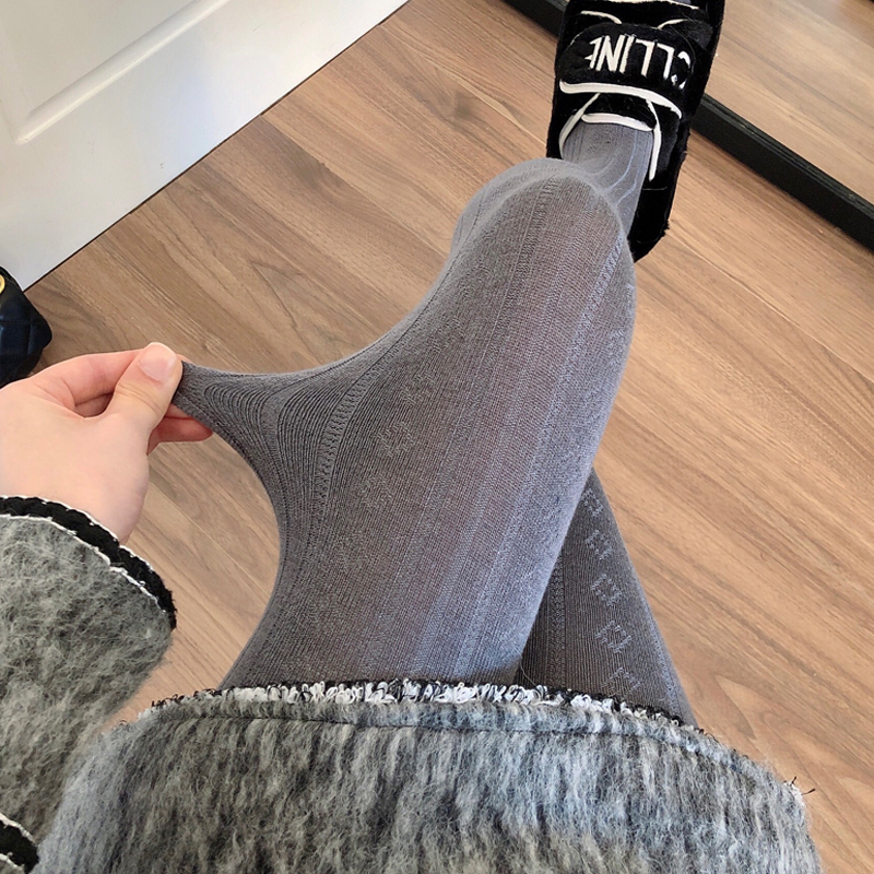 烟灰色连裤袜加厚咖啡色打底裤袜