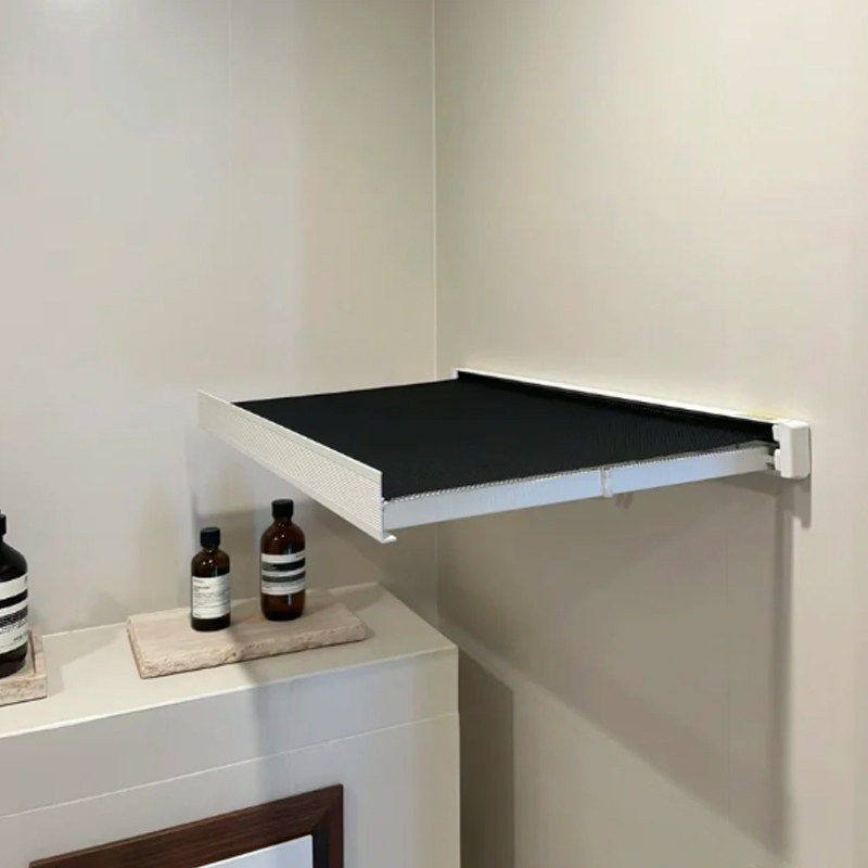 浴室放衣服神器化妆室淋浴间壁挂式可摺叠洗澡换洗衣物浴巾置物架,收纳整理,挂门置物架,淘宝优惠券,粉丝福利购,淘宝优惠卷