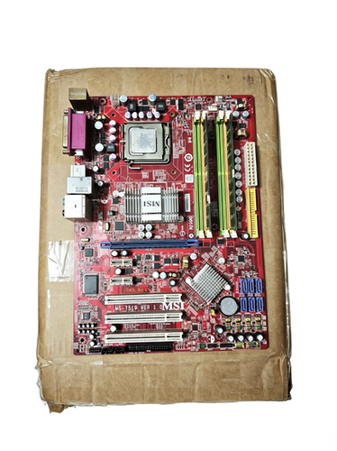微星P45主板+X5460CPU+2G×DDR2内存 板U套装 支持WindowsXP系统