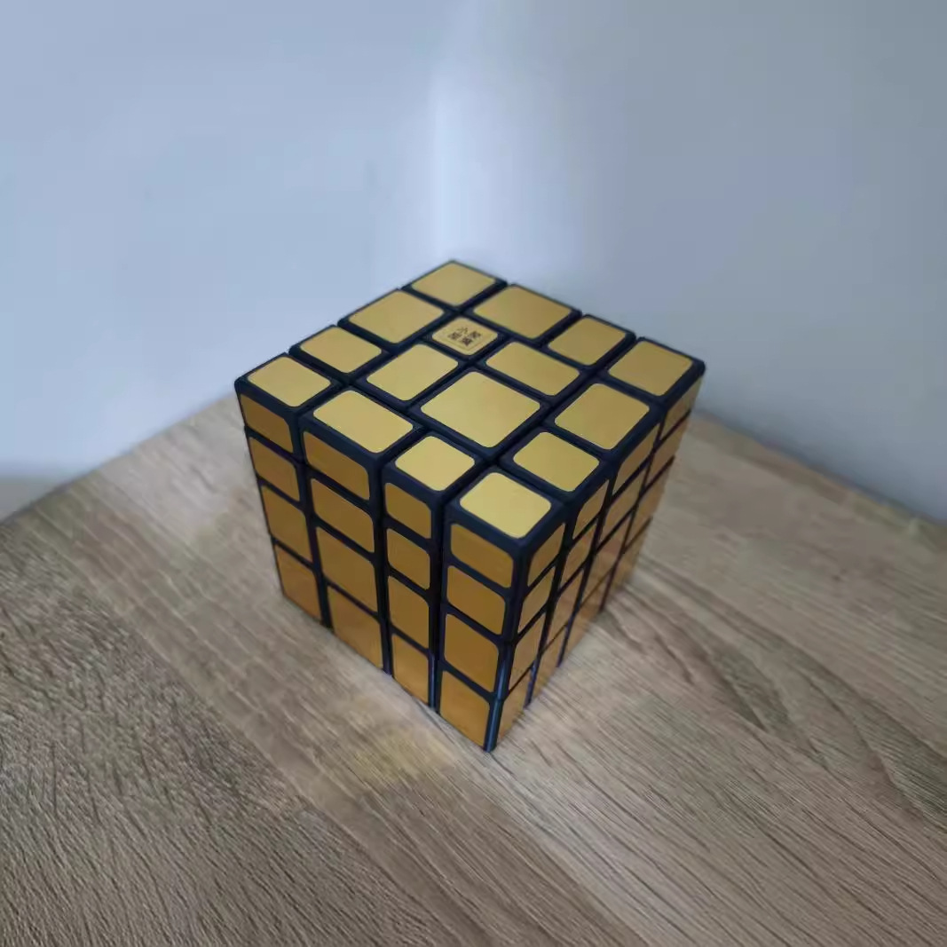 3D打印 超级四阶镜面魔方黑底Super 4X4 Mirror Blocks Cube