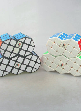 梯色 圆柱二连六魔方 3连6 连体圆柱魔方Siamese Cube限制旋转魔