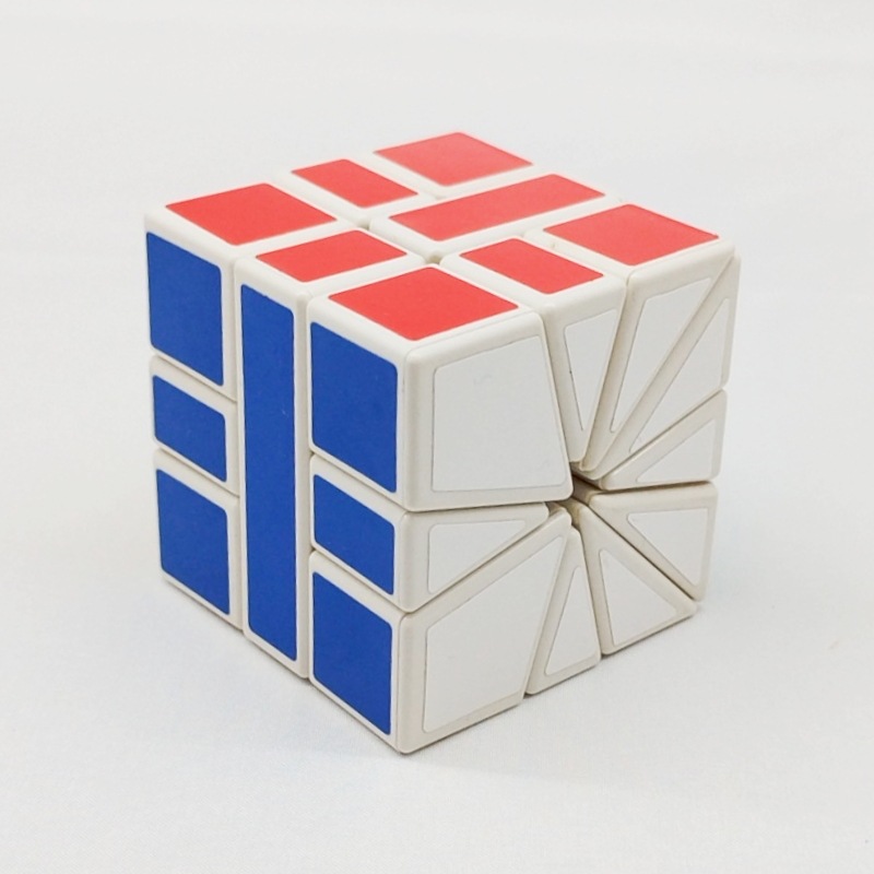梯色 SQ3魔方 Square III 两极类 扇形魔方3层 SQ3 白底魔方