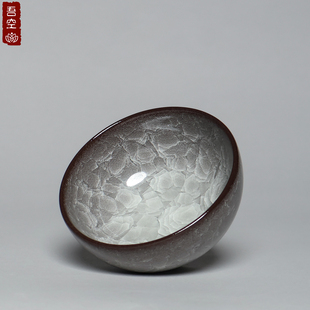 26年新款 高端全手工功夫茶具主人杯单个喝茶专用品茗杯复古小茶碗