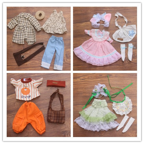 30厘米娃娃衣服6分bjd娃衣换装