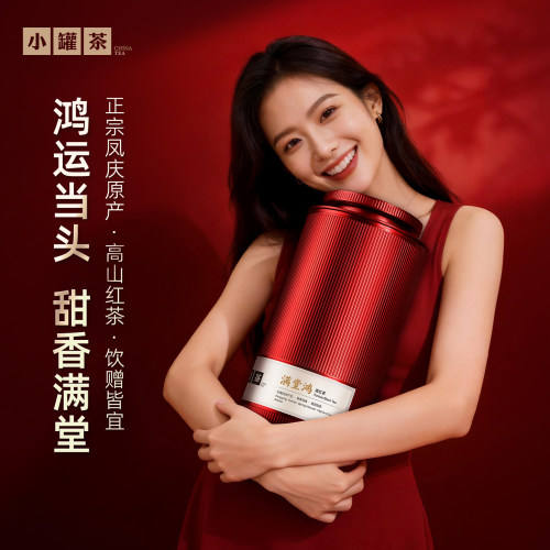 小罐茶满堂鸿滇红茶大罐茶
