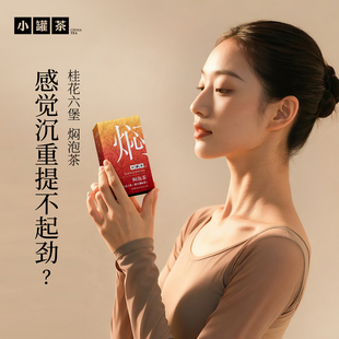【顺手】小罐茶焖泡系列桂花六堡茶3袋装茶饼茶包秋冬
