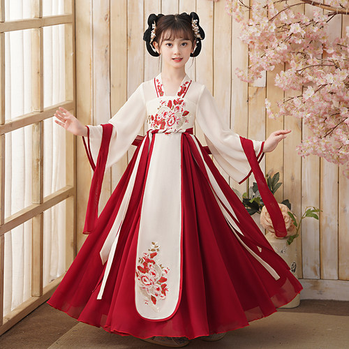 中国风汉服薄款春夏女仙女裙