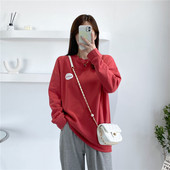 外穿大码 春秋季 卫衣宽松产后期喂奶上衣服春 哺乳衣纯棉款 新款