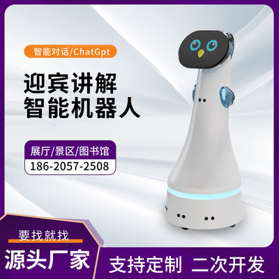 智能接待讲解员机器人导览导购营业大厅美容院前台写字楼博览展会