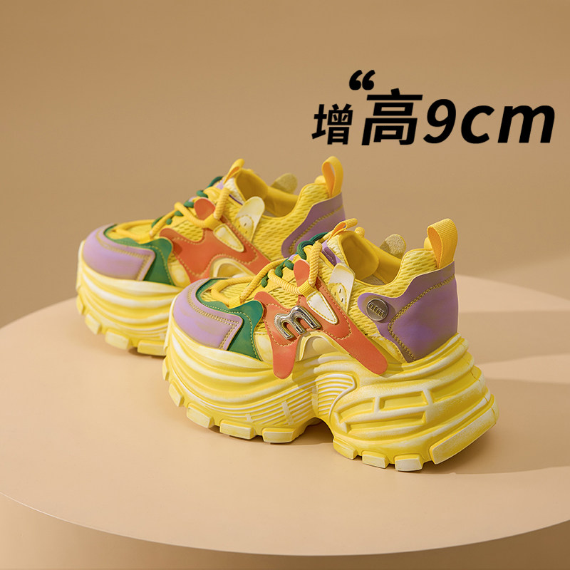 夏季单网老爹鞋2026新款今年流行图片