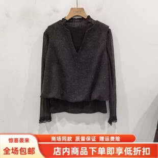 6A105冬装 百搭显瘦气质两件套小衫 2025女新款 韩版 时尚 卓依恩YAS