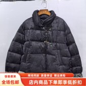 时尚 歌GO5Y957冬装 2025女新款 休闲国风刺绣鸭绒保暖羽绒服短外套