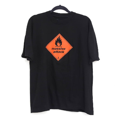 男女情侣oversize潮流摇滚tee