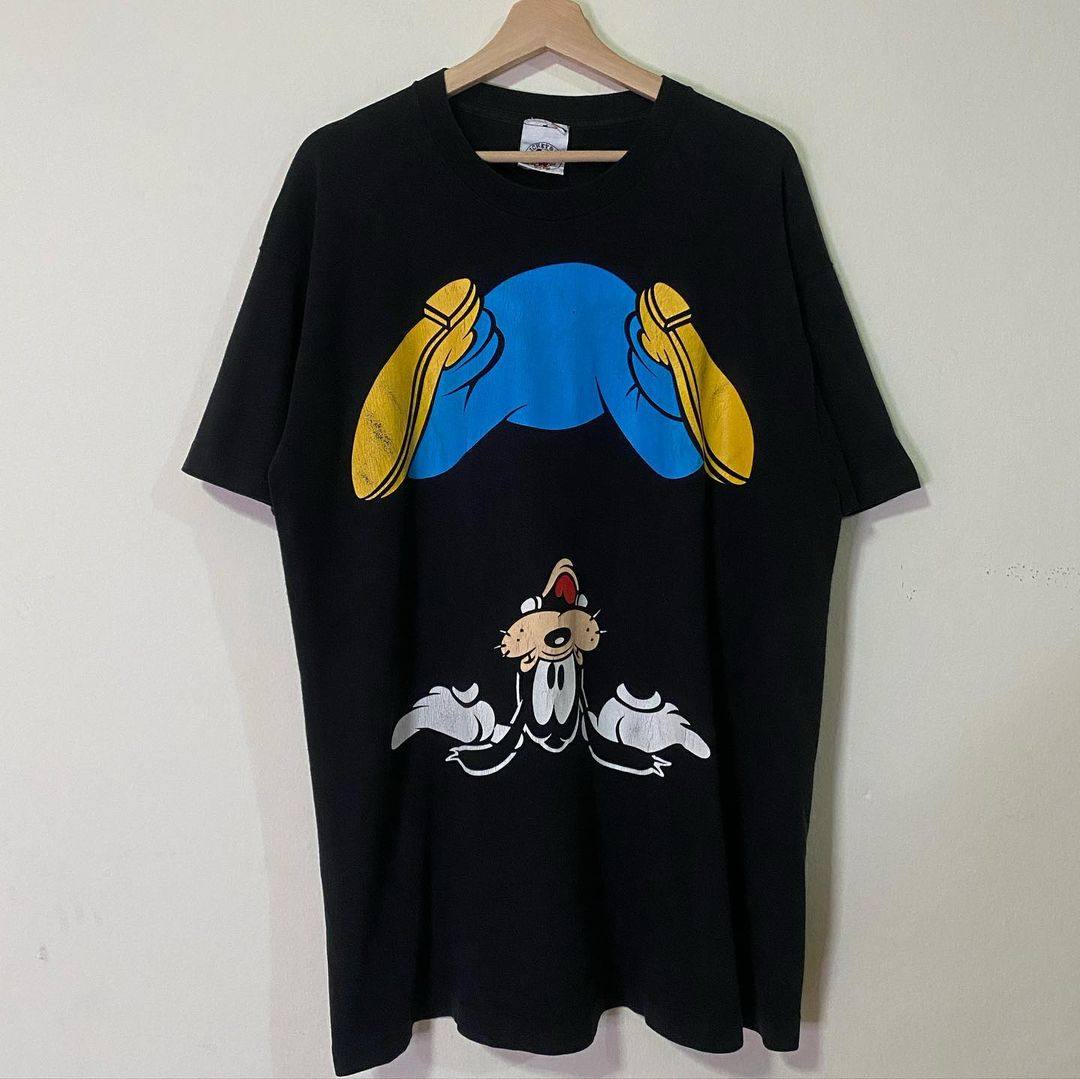 GOOFY高飞可爱卡通狗狗短袖vintage美式复古阿美咔叽男女情侣T恤,男装,T恤,淘宝优惠券,粉丝福利购,淘宝优惠卷