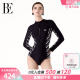保守遮肚显瘦温泉度假泳装 连体泳衣女款 2026新款 BE范德安泳衣女款