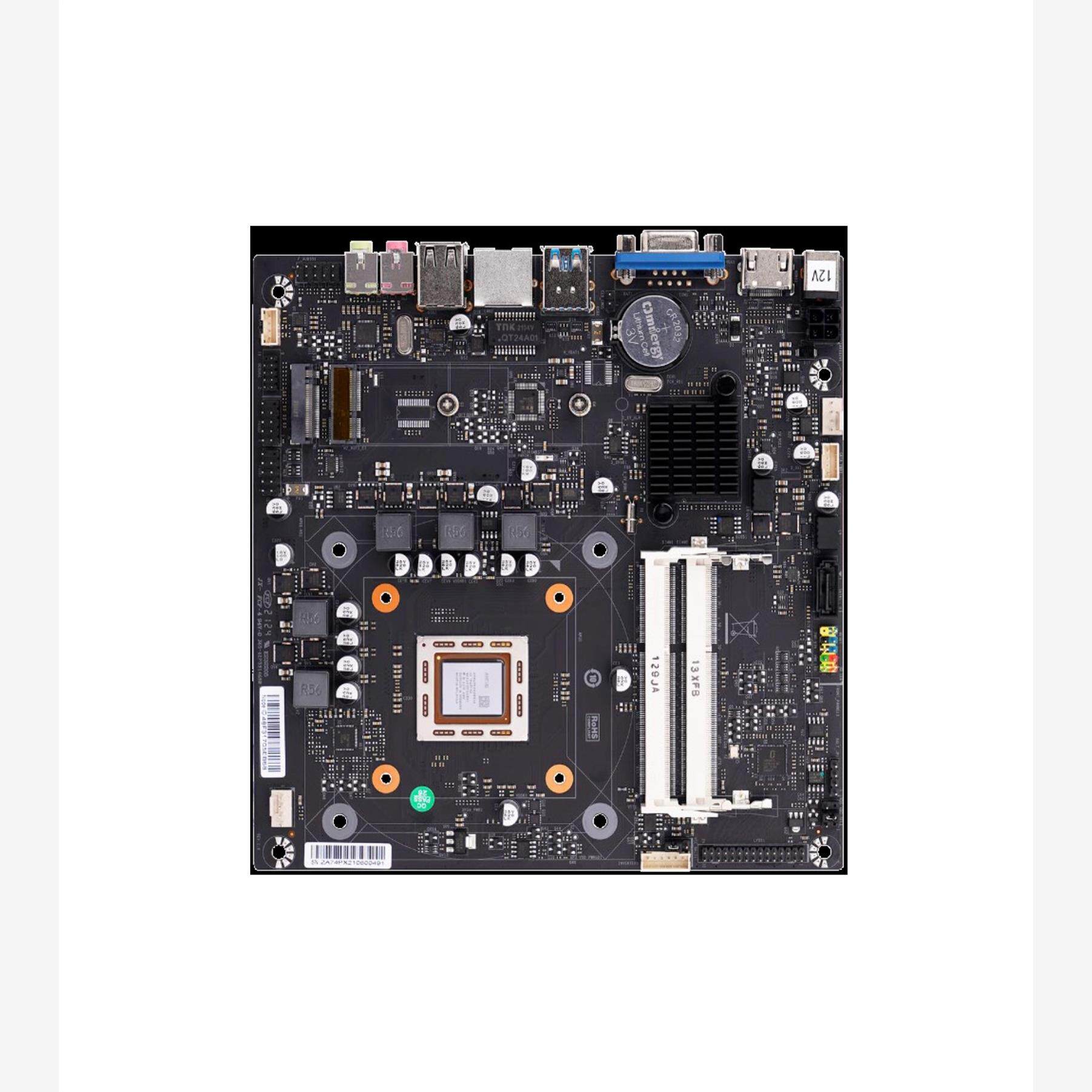 促销梅捷 7400p-aio 主板19v/12v输入支持m2固态硬盘 atx主板