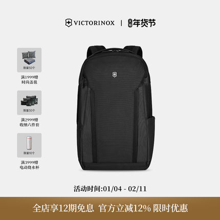 维氏双肩包埃蒙特职业系列15英寸可锁式笔记本电脑背包时尚休闲