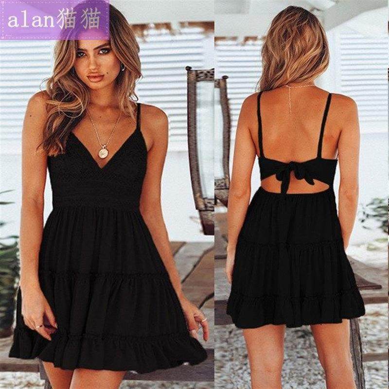 Fashion summer clothes women dresses lady casual sexy dress图片