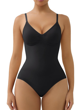 欧美金卡戴珊Skims同款无缝无痕塑身连体衣 Shapewear Bodysuit