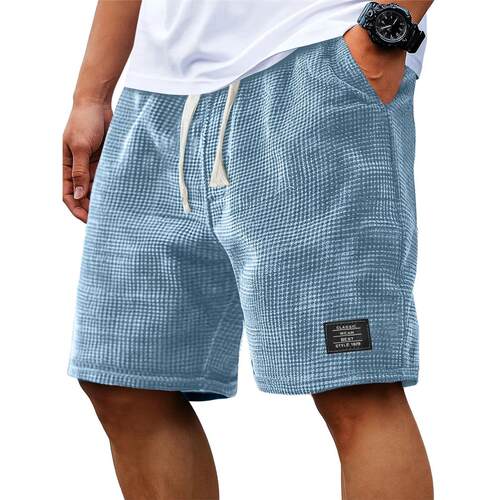 Men's casual shorts five quarter pants