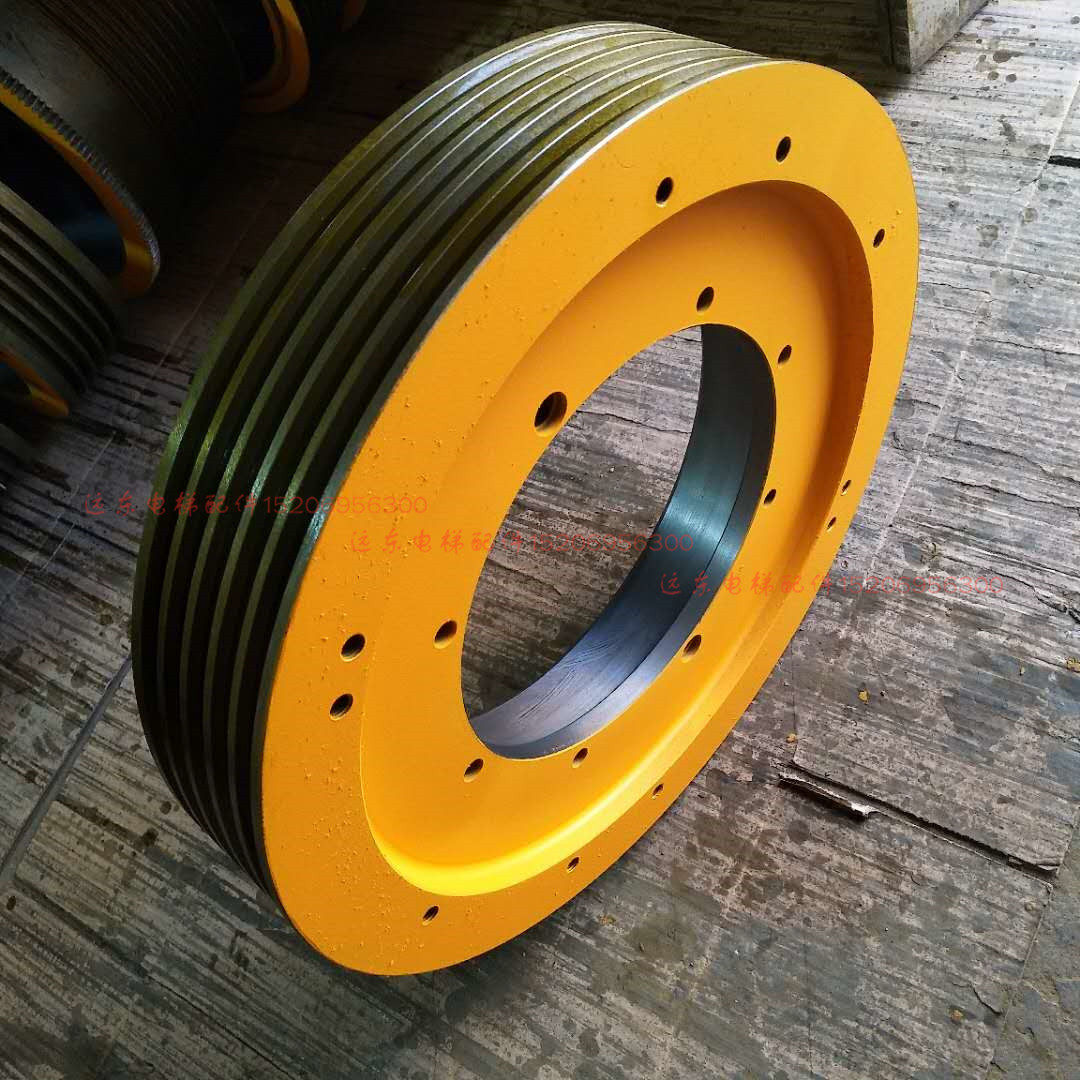 电梯主机曳引轮 480(槽5/6)绳10 型号wwty-1 适用于