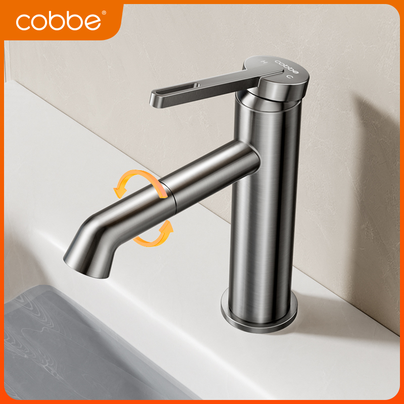 卡贝全铜冷热洗脸盆水龙头洗漱台上盆面盆家用卫生间洗手盆水龙头