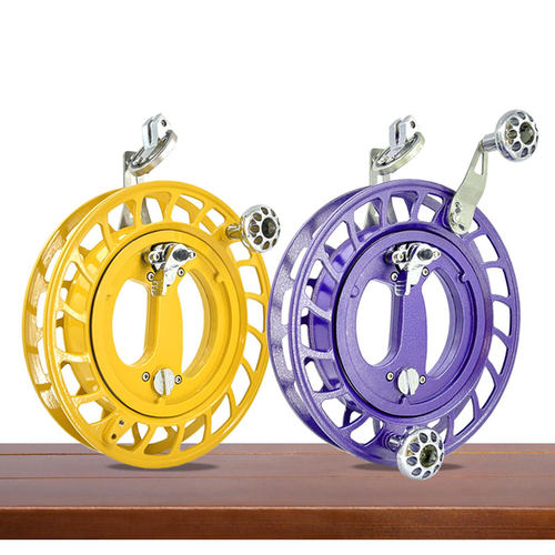 万和新款铝镁全合金防倒转风筝线