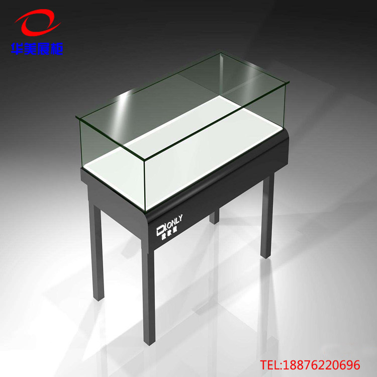 黄金珠宝展示柜玻璃柜led灯首饰产品货架手表陈列柜饰品柜台展柜