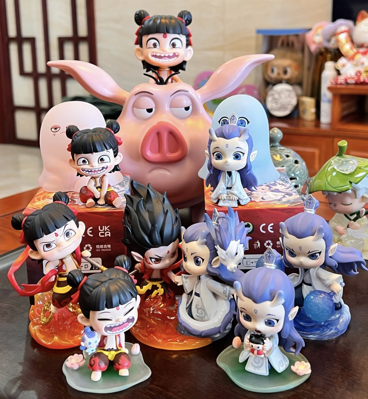 现货包邮  哪吒之魔童闹海天生羁绊盲盒手办潮玩摆件送人礼物