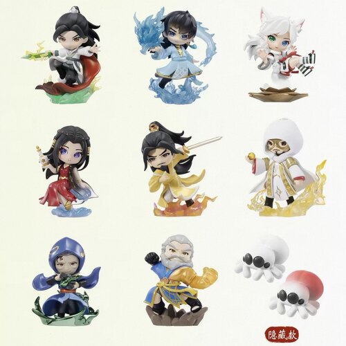 新品 miniso名创优品凡人修仙传动画虚天修罗谱系列Q版手办盲盒