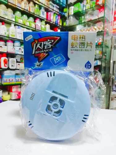 闪客上片电热蚊香器带线和无味蚊香片套装家用宾馆饭店驱蚊灭蚊片