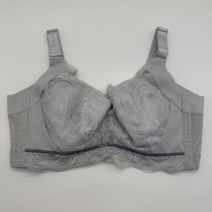 100%感觉舒适聚拢侧收副乳大胸显小薄款记忆钢圈D杯内衣1669