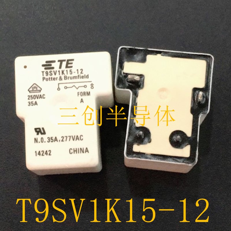 TE/TYCO/泰科继电器 T9SV1K15-12 35A250V 全新原装 T9SV1K15-12