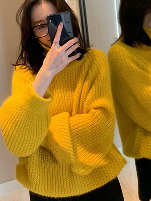 山羊绒毛衣女高领2025秋冬新款