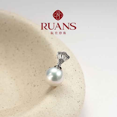 RUANS/阮仕【超级首饰返场】西西里9-10MM淡水珍珠吊坠