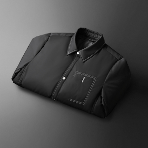 2024冬季新款翻领商务男士90白鸭绒羽绒服 8892-P260有视频图片