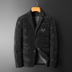 2024冬季新款男士西装领90白鸭绒羽绒服 8895-P270 有视频,男装羽绒服,钱塘6023